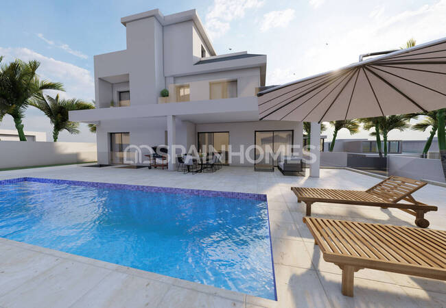 Maison Individuelle Spacieuse Et Élégante Avec Piscine À Alicante 4