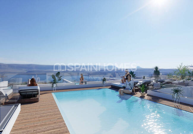 شقق في مجمع مع مسبح على السطح في توريفايجا 11