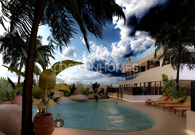 Роскошные виллы с общим бассейном в Ориуэле, Аликанте 12