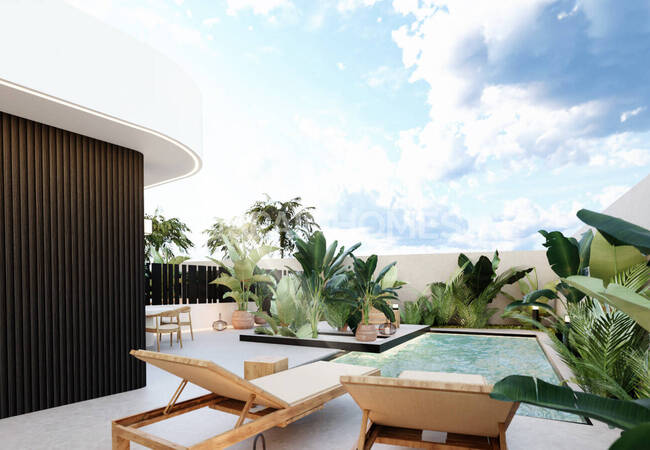 Роскошные виллы с общим бассейном в Ориуэле, Аликанте 17