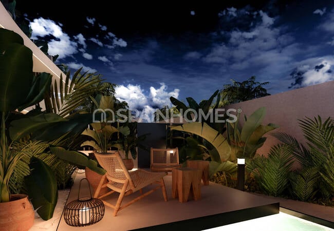 Роскошные виллы с общим бассейном в Ориуэле, Аликанте 4