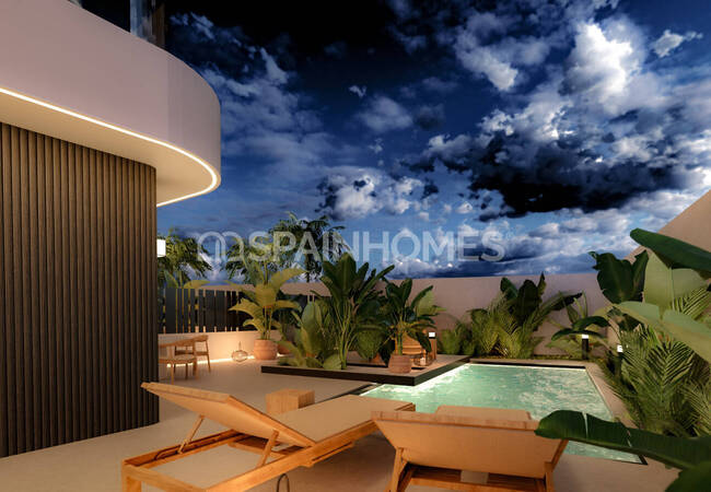 Роскошные виллы с общим бассейном в Ориуэле, Аликанте 6