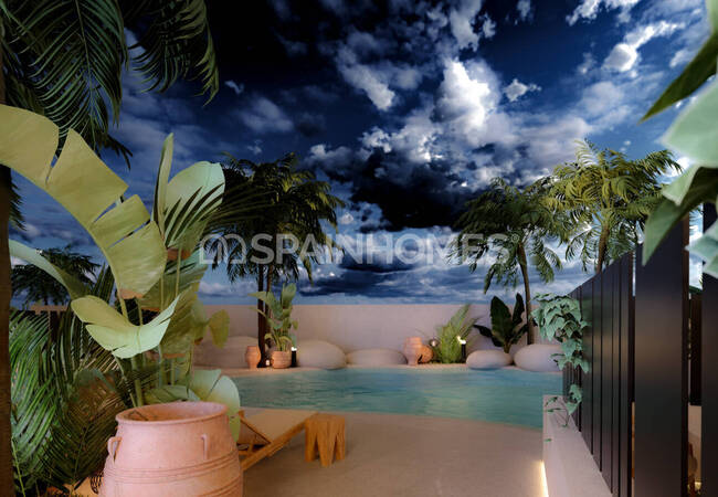 Роскошные виллы с общим бассейном в Ориуэле, Аликанте 7