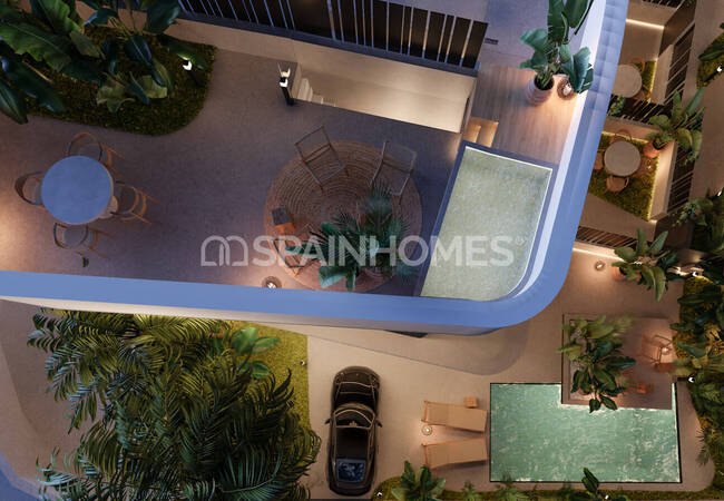 Роскошные виллы с общим бассейном в Ориуэле, Аликанте 8