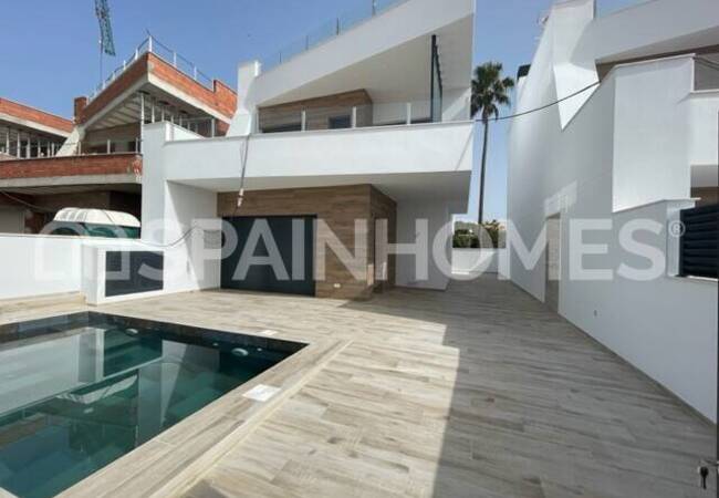 Шикарные Дома с Частными Бассейнами в Вилламартине в Аликанте 2