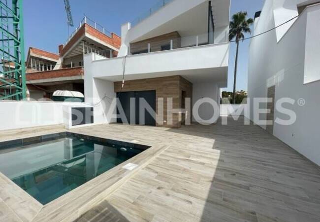 Шикарные Дома с Частными Бассейнами в Вилламартине в Аликанте 5