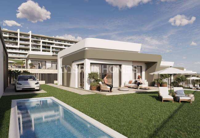 Detached Houses with Private Pool and Unique Views in Mutxamel
