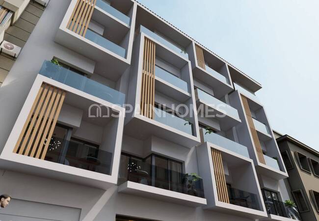 Квартиры с экологичным дизайном рядом с пляжем в Альтее 2