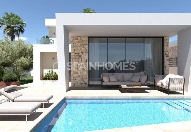 Alicante Torrevieja'da Özel Havuzlu Şık Tasarımlı Villalar 6