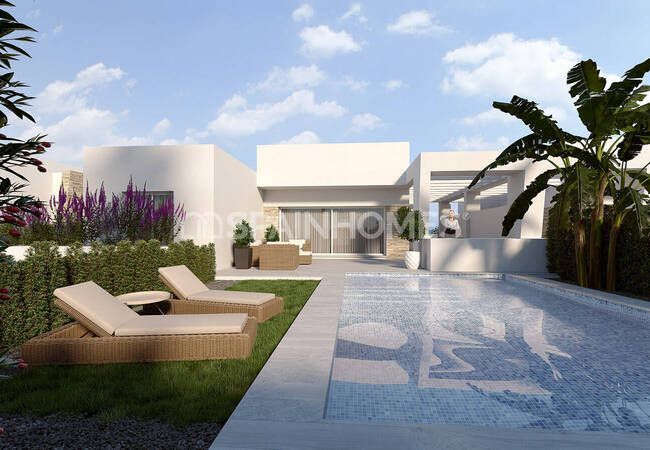 Villas Independientes Cerca Del Golf En Algorfa Alicante 1