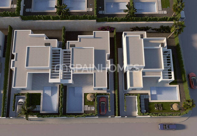 Отдельные Виллы Рядом С Полями Для Гольфа В Альгорфе Аликанте 5