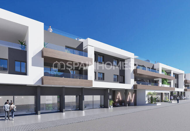 Alicante Benijófar'da Şık Tasarımlı Ferah Daireler 7