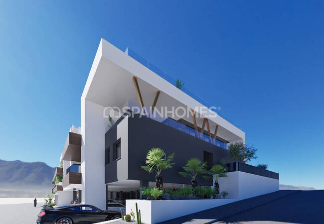 Alicante Benijófar'da Şık Tasarımlı Ferah Daireler 8