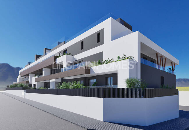 Alicante Benijófar'da Şık Tasarımlı Ferah Daireler 9