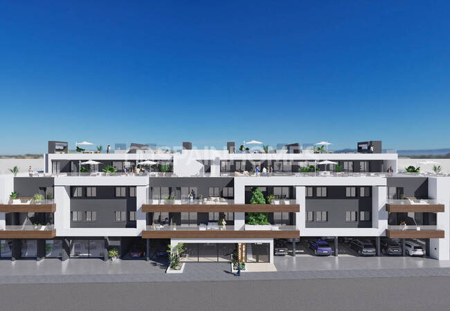 Alicante Benijófar'da Şık Tasarımlı Ferah Daireler 4