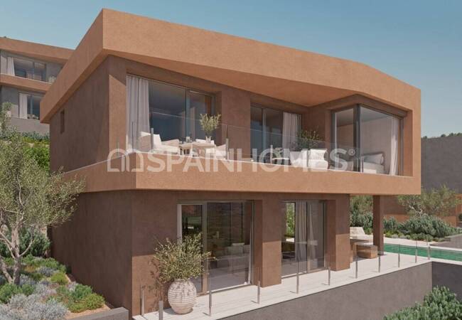 Freistehende Häuser Mit Pool Und Parkplatz In Benissa Alicante