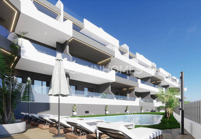 Stylish Flats in a Complex Near Amenities in Benijófar Alicante