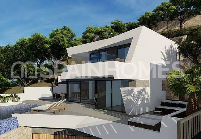 Sea View Villa with Private Pool in Calpe Alicante 5