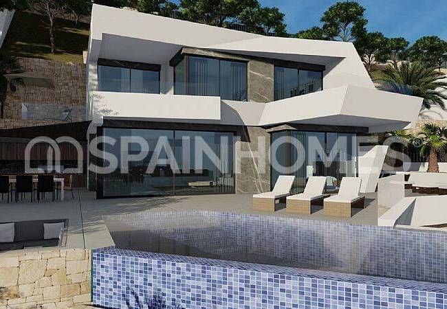 Sea View Villa with Private Pool in Calpe Alicante 6