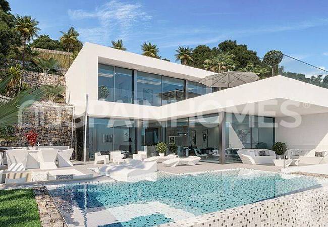 Detached Sea-view Villa with Pool in Alicante Calpe 4