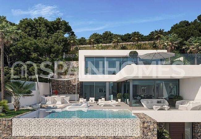 Detached Sea-view Villa with Pool in Alicante Calpe 3