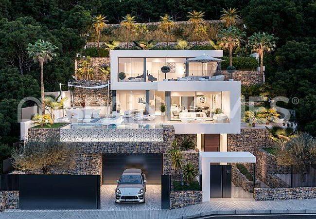 Detached Sea-view Villa with Pool in Alicante Calpe 1