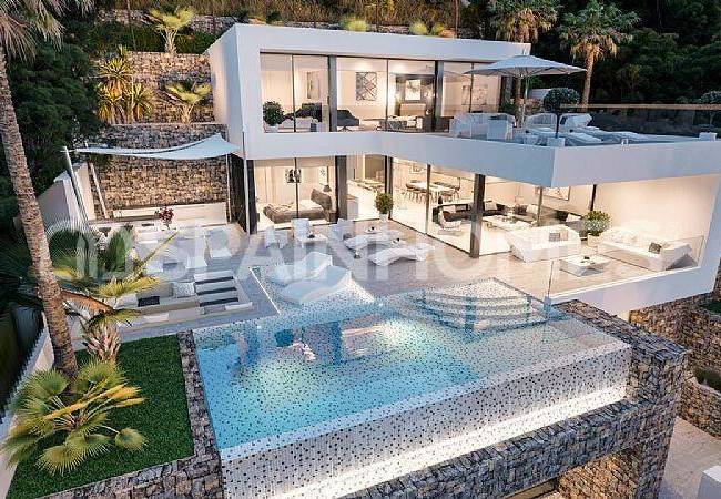 Detached Sea-view Villa with Pool in Alicante Calpe 2