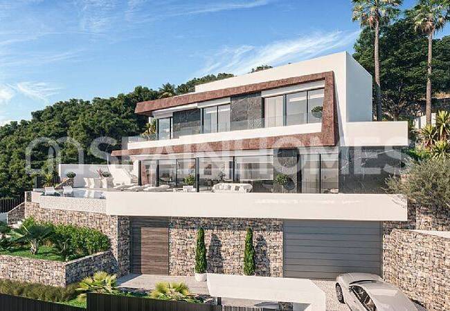 Alicante Calpe'de Deniz Manzaralı 4 Yatak Odalı Ev 4