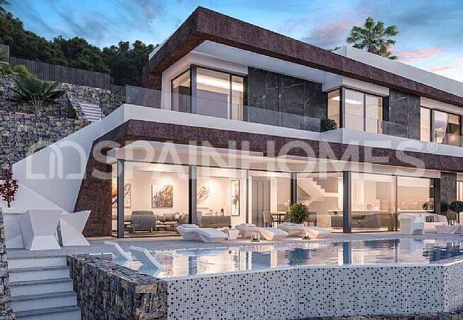 4-bedroom House with Sea View in Calpe Alicante