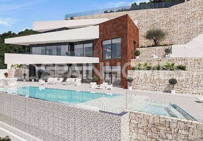 Detached Villa with Magnificient View in Benissa Alicante 2