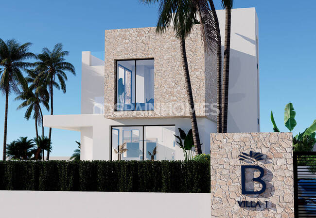 Finestrat Alicante'de Golf Sahası Yakınında Müstakil Villalar 7