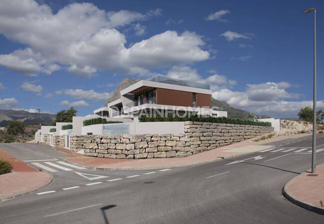 Villas Individuelles Près Du Terrain De Golf À Finestrat Alicante 4
