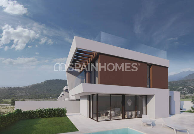 Villas Individuelles Près Du Terrain De Golf À Finestrat Alicante 3