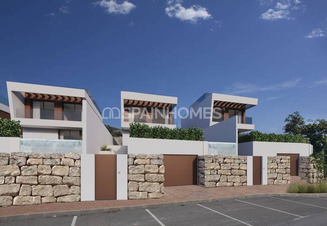 Villas Individuelles Près Du Terrain De Golf À Finestrat Alicante 5