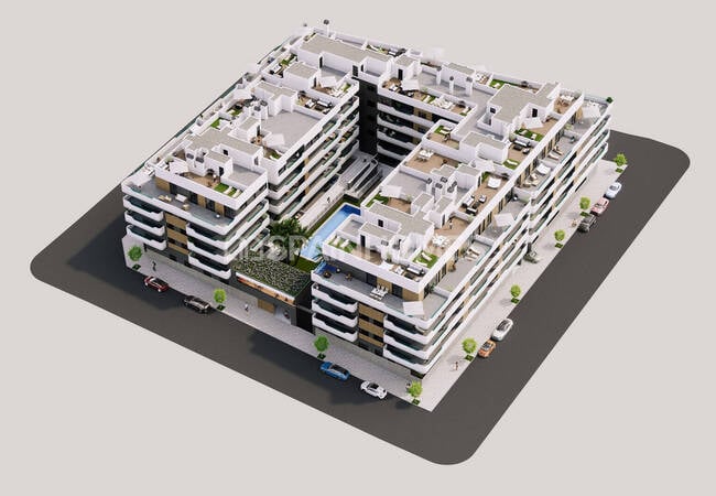 2 and 3-bedroom Real Estate in a Complex in Santa Pola Alicante 2