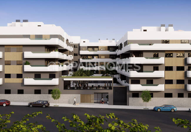 2 and 3-bedroom Real Estate in a Complex in Santa Pola Alicante 1