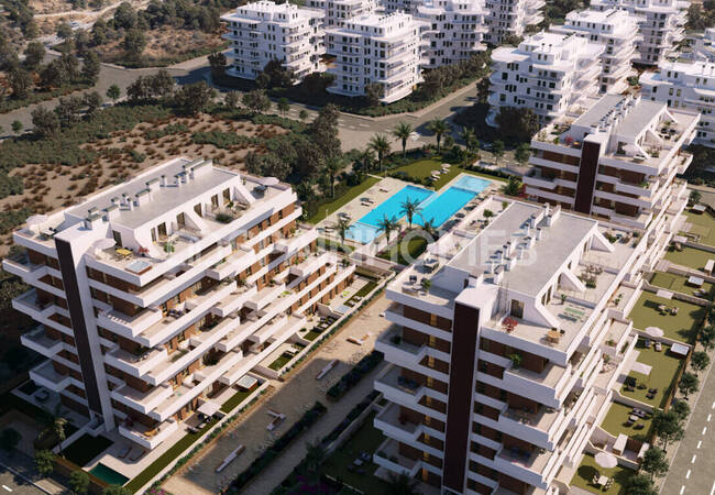 Alicante Villajoyosa'da Plaja Yürüme Mesafesinde Şık Daireler 4
