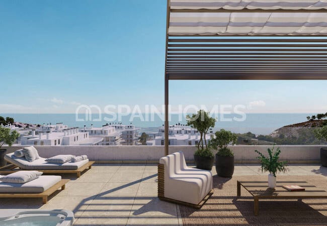 Alicante Villajoyosa'da Plaja Yürüme Mesafesinde Şık Daireler 5