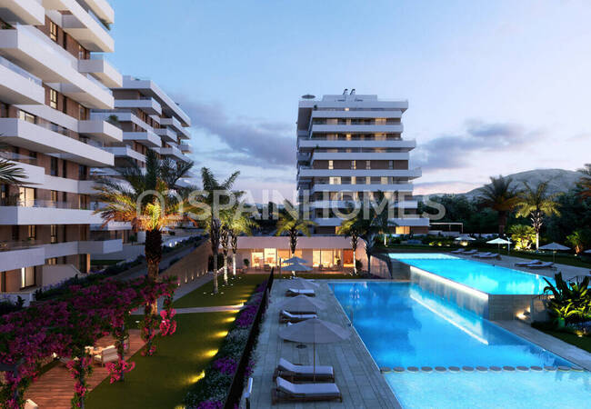 Alicante Villajoyosa'da Plaja Yürüme Mesafesinde Şık Daireler 1