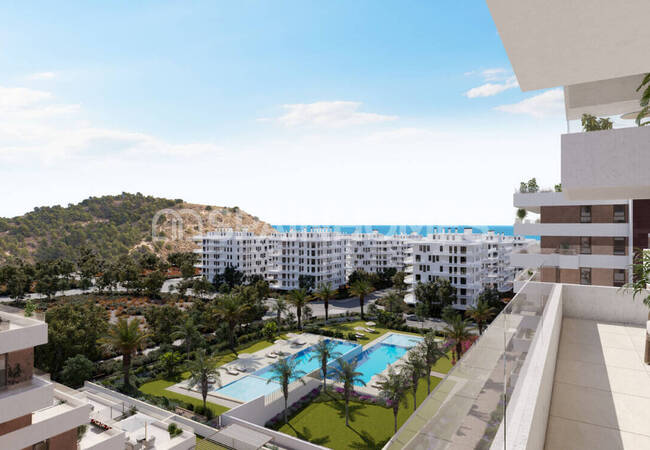 Alicante Villajoyosa'da Plaja Yürüme Mesafesinde Şık Daireler 3