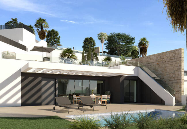 Stylish 3-bedroom Houses with Private Pool in Alicante Mutxamel 5