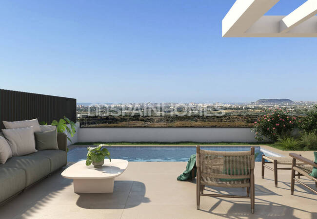Stylish 3-bedroom Houses with Private Pool in Alicante Mutxamel 6