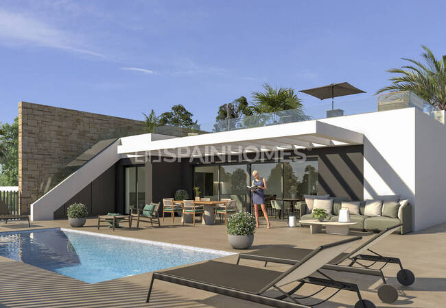 Maisons 3 Chambres Avec Piscine Privée À Alicante Mutxamel 1