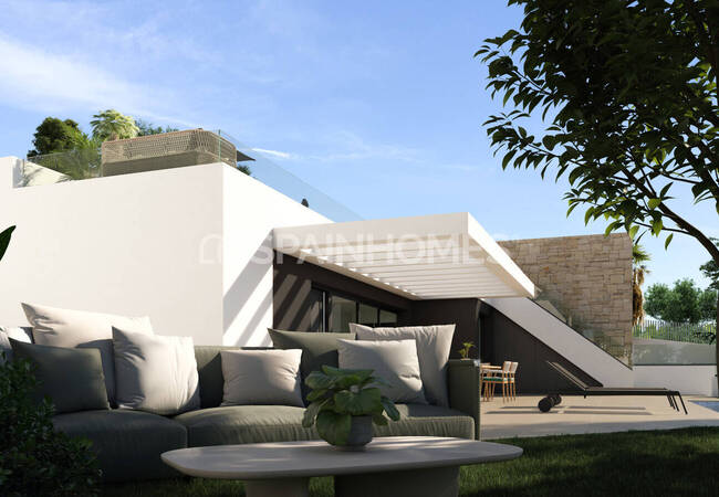 Stylish 3-bedroom Houses with Private Pool in Alicante Mutxamel 4