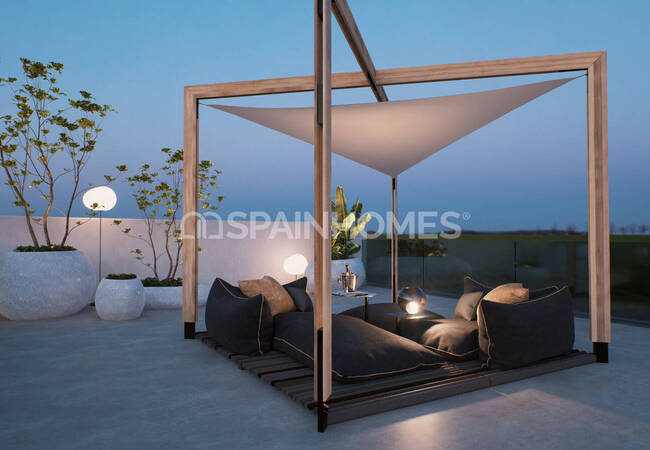 Alicante Rojales'te Özel Havuzlu Bungalov Tarzı Müstakil Evler 21