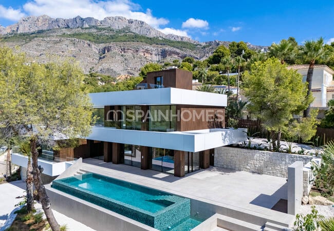 Freistehendes Haus Mit Pool Und Parkplatz In Alicante Altea 1