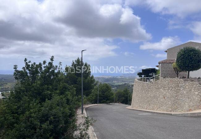 Altea Costa Blanca'da 7716 M² Deniz Manzaralı Arazi 17