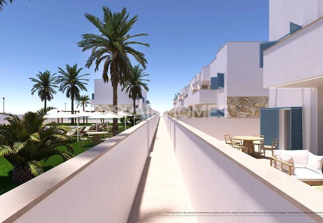 Pilar De La Horadada'da Plaja Yakın Şık Daireler 2