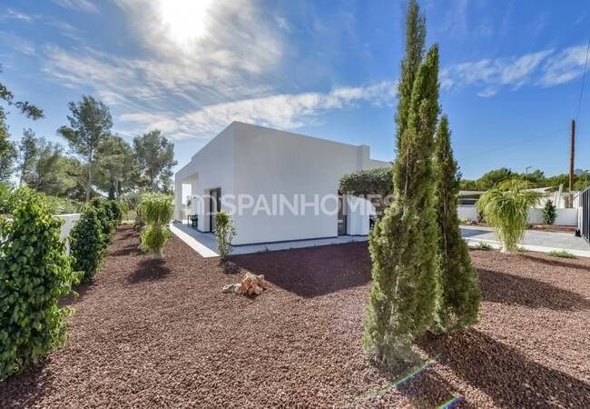 Altea Santa Clara'da Müstakil Şık Tasarımlı Villa 40