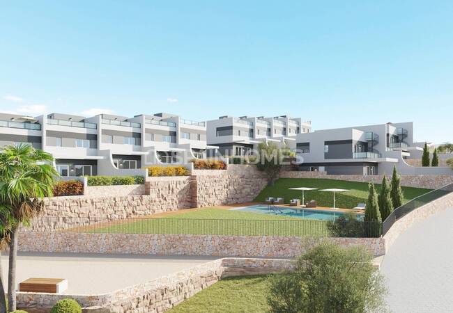 Sea-view Villas in a Complex Near the Beach in Alicante Finestrat 5